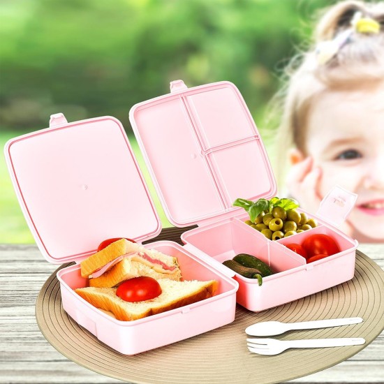 Baby Design Bölmeli Beslenme Kutusu (1.2 lt) - Çocuk Beslenme Gereçleri
